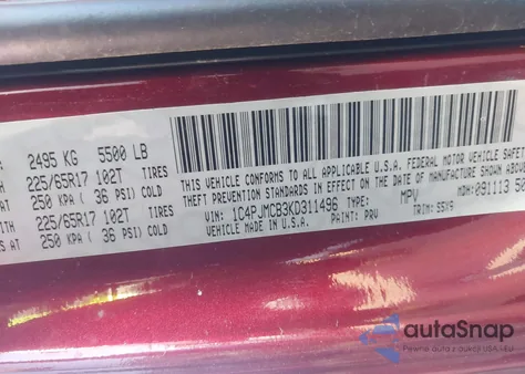 2019 Jeep Cherokee Latitude 4X4 from USA, damaged, VIN 1C4PJMCB3KD311496